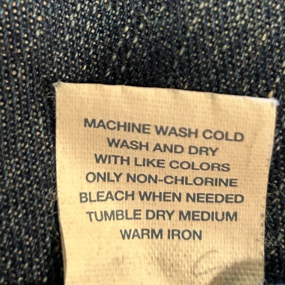 OLD NAVY Size 12 Y2K Cargo Denim Slight Flare Jeans - Picture 2 of 6